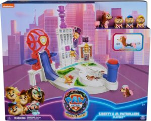 Coffret de jeu Pat Patrouille Liberty avec catapulte