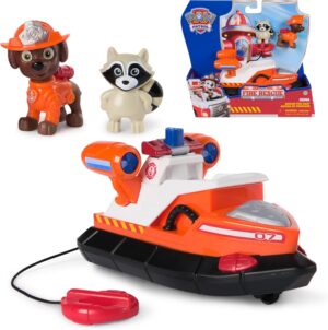 Véhicule et figurine Zuma mission pompiers Pat Patrouille