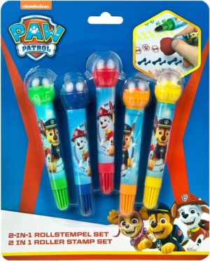 Lot de 5 feutres tampons Pat Patrouille