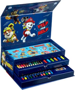 Mallette de coloriage Pat' Patrouille 44 pièces