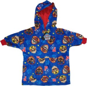 Couverture à capuche Pat Patrouille