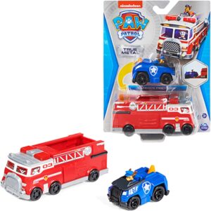 Pack camion de pompiers Pat Patrouille avec véhicule de Chase