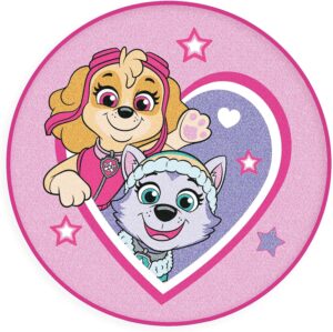 Tapis rond Pat Patrouille 80 cm