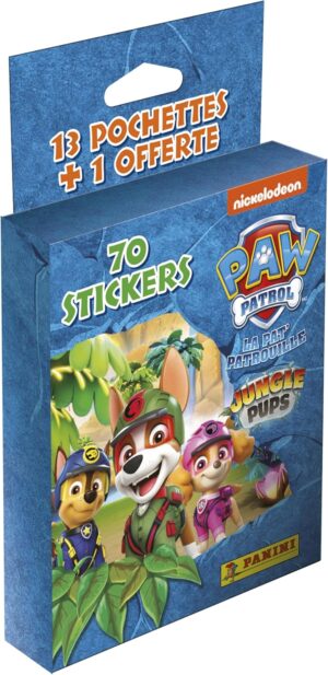 Blister stickers Pat Patrouille Mission Jungle