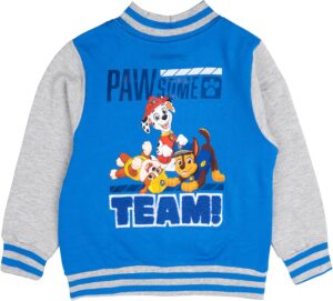 Veste rétro Pat Patrouille bleu gris