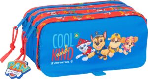 Trousse triple Pat Patrouille grande capacité
