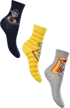 Chaussettes Marcus Pat Patrouille lot de 3