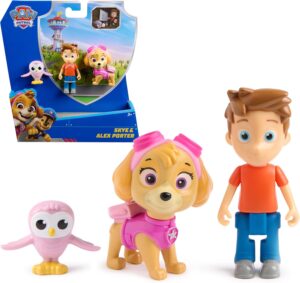 Lot de figurines Stella et Alex Porter Pat Patrouille