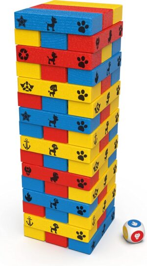 Jeu tour à construire Pat Patrouille 48 blocs