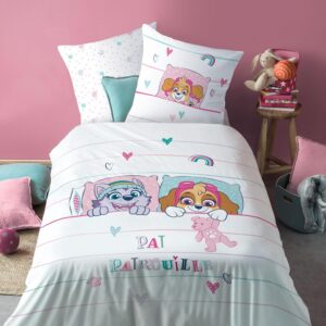 Parure de lit Pat Patrouille Douce Nuit coton 140x200