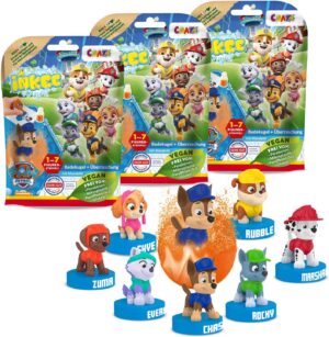 Pack 3 bombes de bain Pat Patrouille