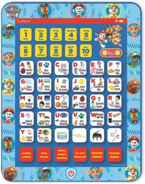 Tablette éducative bilingue Pat Patrouille
