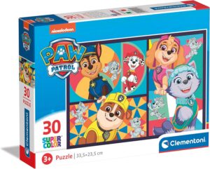 Puzzle Pat Patrouille Supercolor 30 pièces