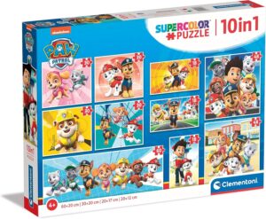 Puzzle Pat Patrouille 10 en 1 Clementoni