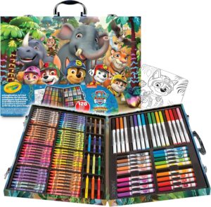 Mallette des couleurs Pat Patrouille Crayola 128 pièces