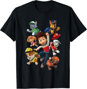 T-shirt Pat Patrouille Ryder et ses chiots