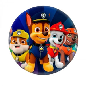 Badge Pat Patrouille Chase Zuma Ruben Marcus - 5,8 cm métal