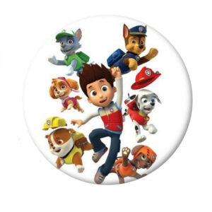 Badge Pat Patrouille Ryder et chiots