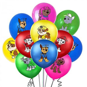 Ballons anniversaire Pat Patrouille - lot de 30