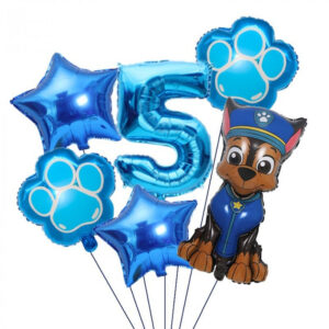 Kit ballons anniversaire Pat Patrouille Chase