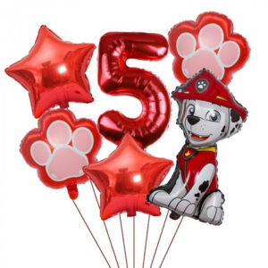 Kit ballons Pat Patrouille 5 ans Marcus