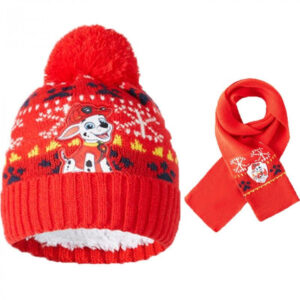 Ensemble bonnet écharpe Marcus Pat Patrouille 2-6 ans