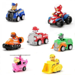 Pack 7 figurines Pat Patrouille 5 cm - Stella, Chase, Marcus, Ruben, Zuma, Rocky et Ryder