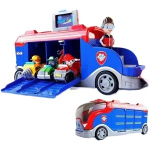 Bus de sauvetage Pat Patrouille avec 3 personnages - 40 cm