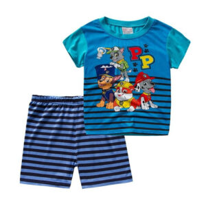 Pyjama Pat Patrouille été Chase, Ruben, Marcus et Rocky - 3 à 7 ans