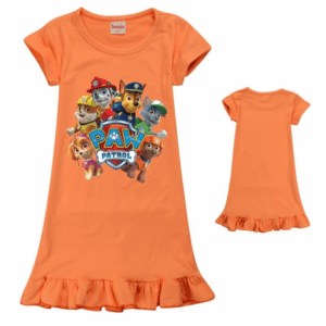 Robe pyjama Pat Patrouille - l'équipe au complet