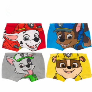 Set 4 Boxers Pat Patrouille - Tailles 100 à 140 cm
