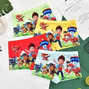 Set de 4 Caleçons Pat Patrouille 3-12 ans