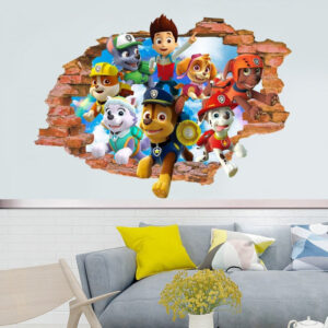 Sticker Pat Patrouille Chase et ses amis 50x70 cm