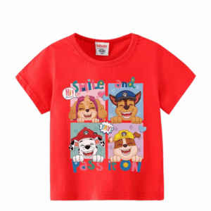 T-shirt Pat Patrouille Souris avec les chiots