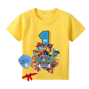 T-Shirt Pat Patrouille Prêts pour l'Action - Chiffre au Choix